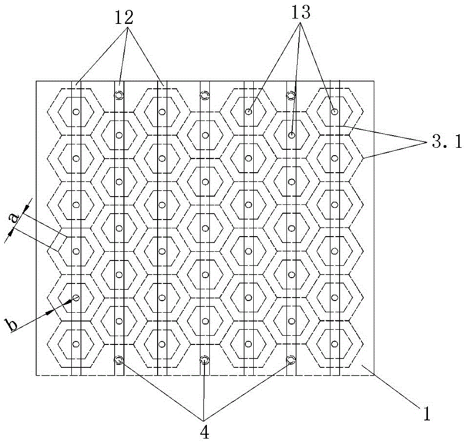 A bridge damping and buffering structure and its manufacturing method