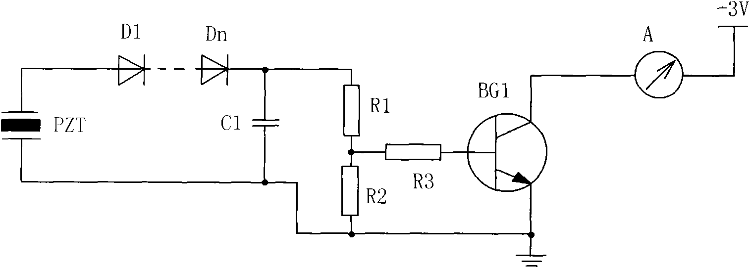 Ceramic pressure alarm for freeway automobile overweight