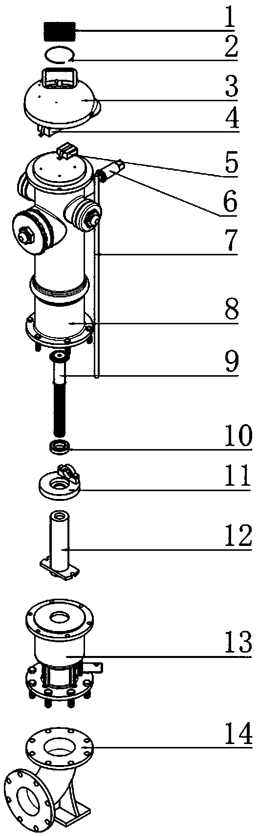 An intelligent integrated remote detection water pressure fire hydrant