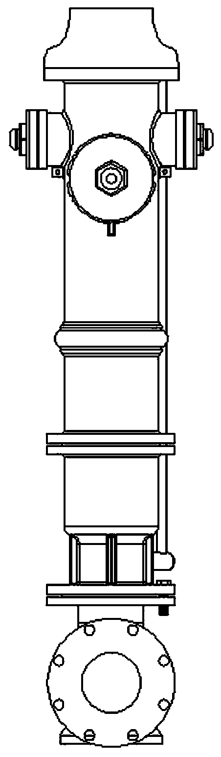 An intelligent integrated remote detection water pressure fire hydrant