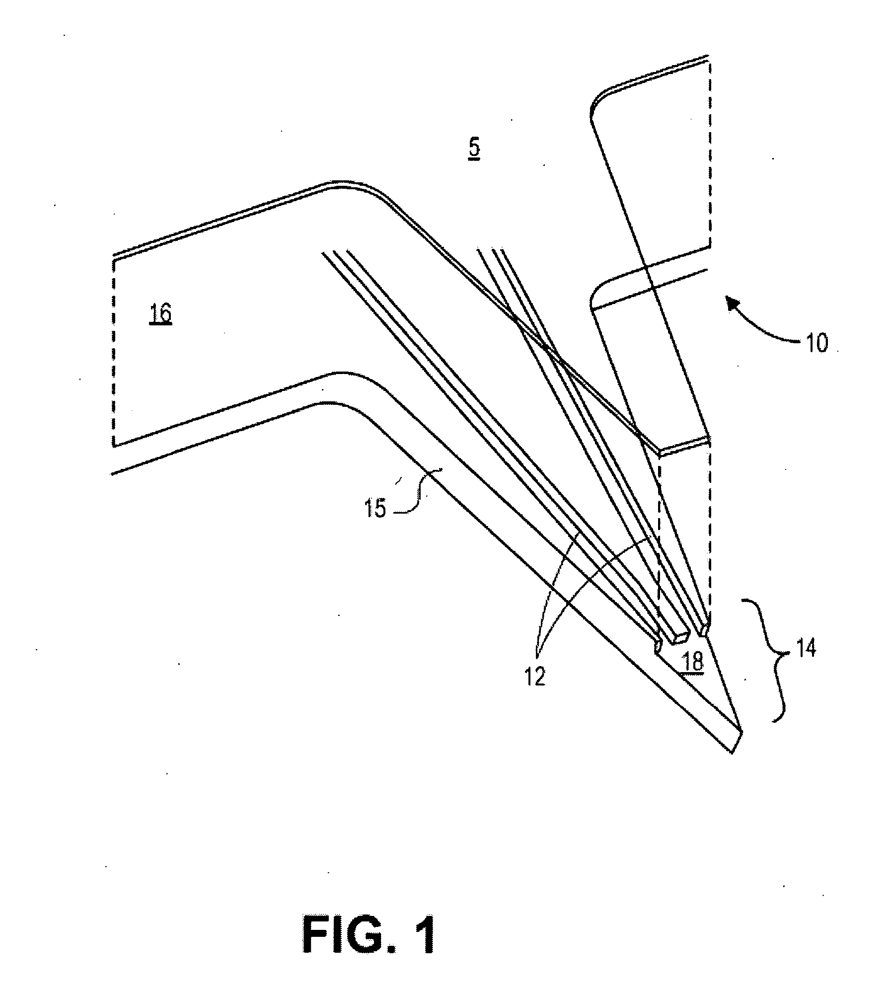 Microfluidic chip with enhanced tip for stable electrospray ionization