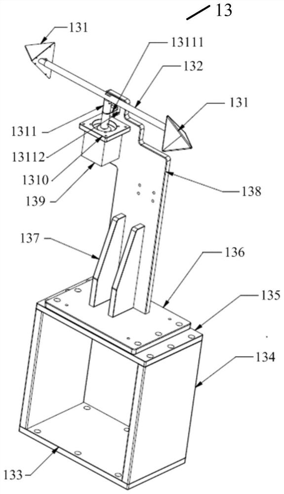 Antenna directional diagram test method and equipment, and storage medium