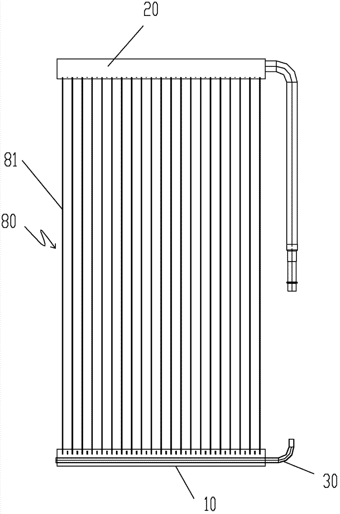 Liquid separation device and air conditioner comprising liquid separation device