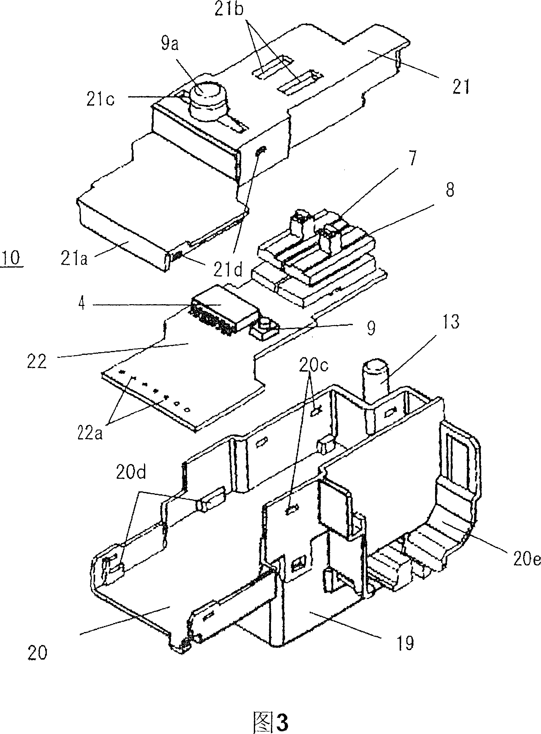 Leakage tripping device for leakage breaker