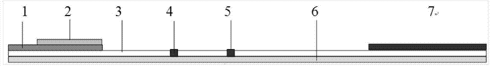 Lateral flow test paper strip detection kit for detection of donkey source component in food and feed, and application thereof