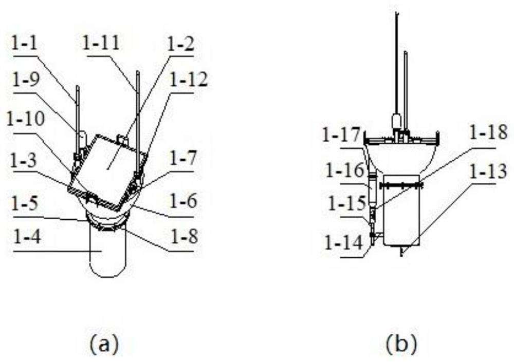 Seabed in-situ monitoring buoy system, seabed in-situ monitoring system and seabed in-situ monitoring method