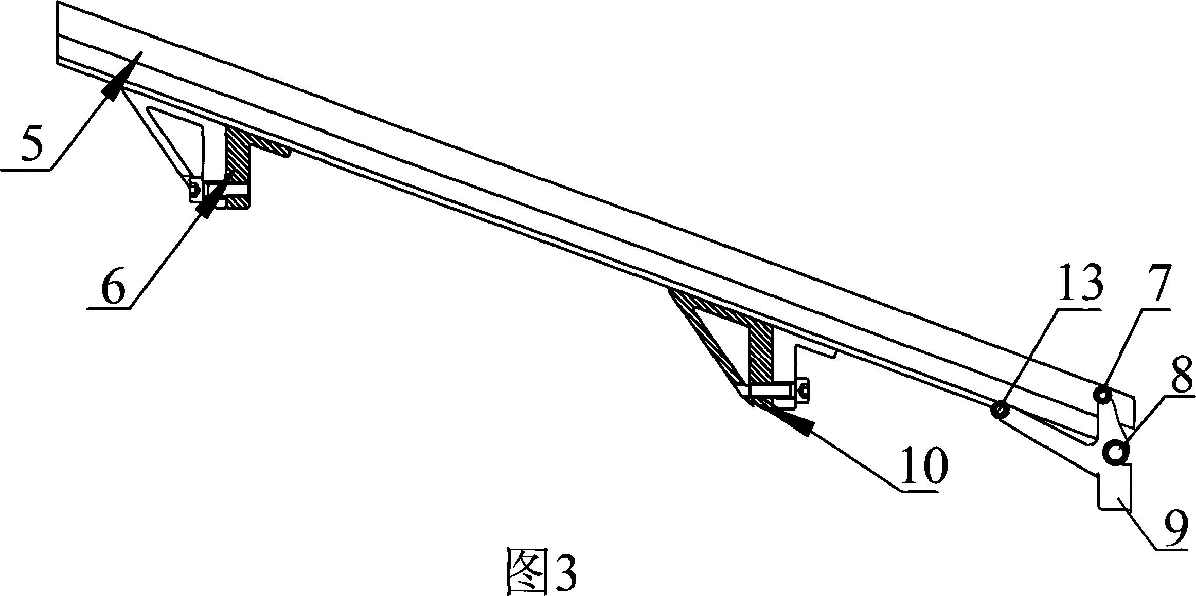 Slope-type medicament storeroom