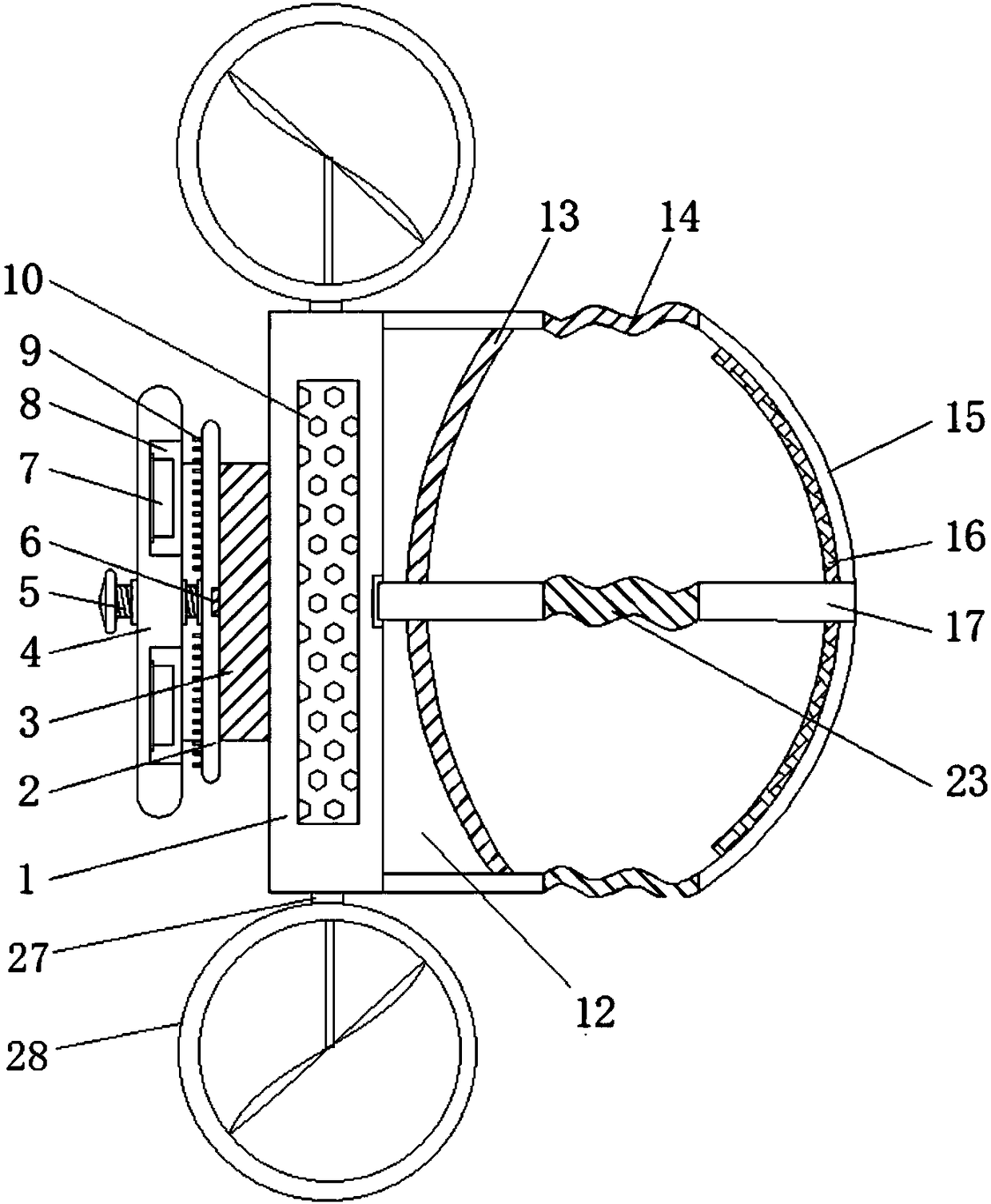 Optical device for virtual reality