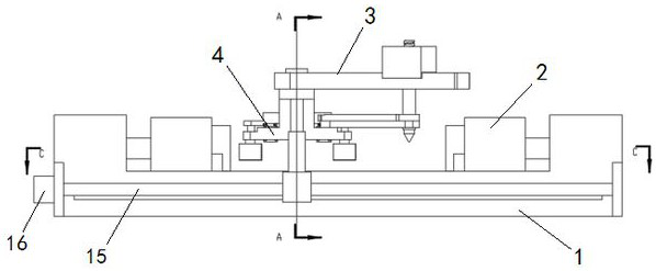 Clamping and positioning treatment equipment for plate machining