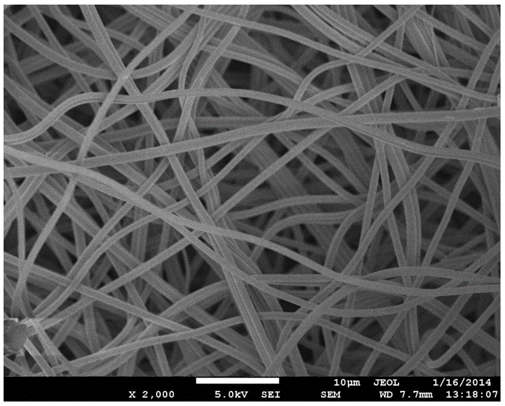 Preparation method and application of organic liquid separation net film based on wettability differences