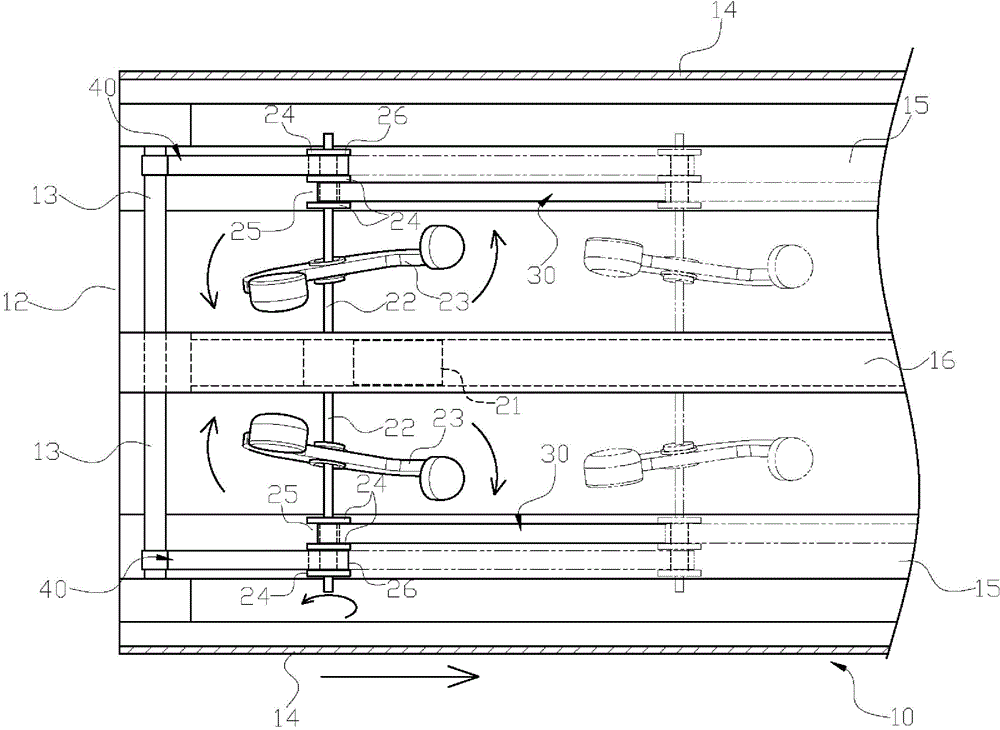 Automatic massaging apparatus