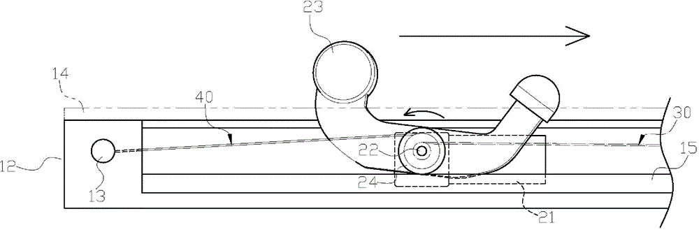 Automatic massaging apparatus