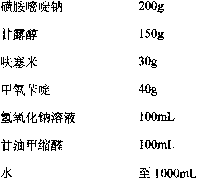 Sodium sulfadiazine compound preparation for treating pig brain hydropsy, and preparation method and application thereof