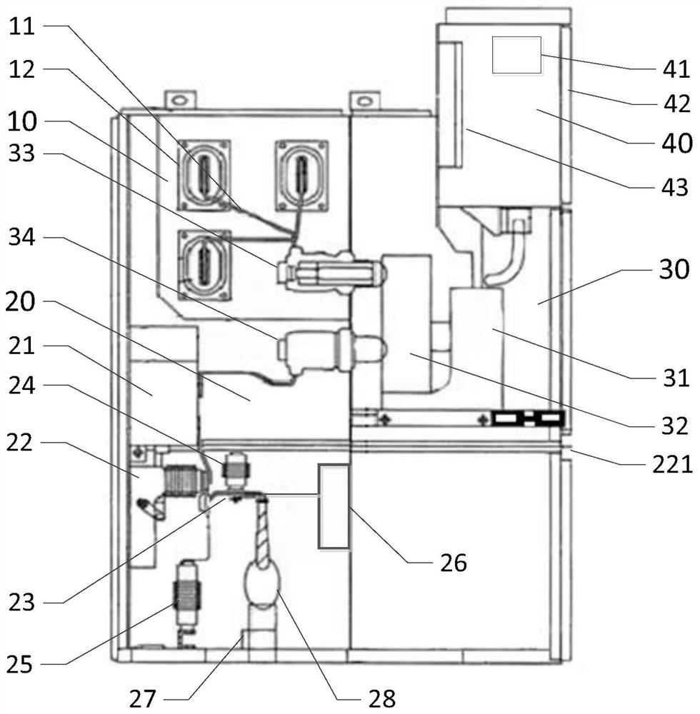 Complete set of power distribution device