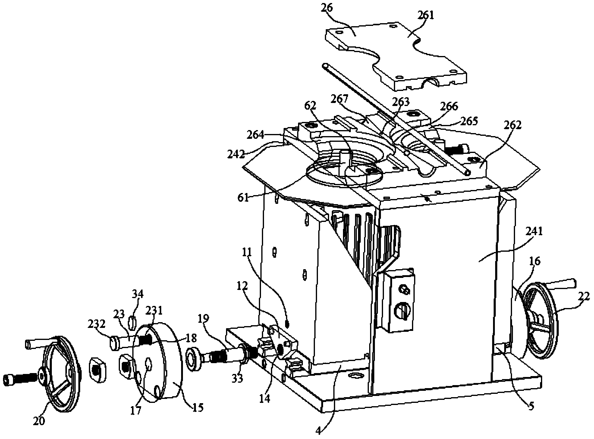 Cable protective metal sleeve peeling machine