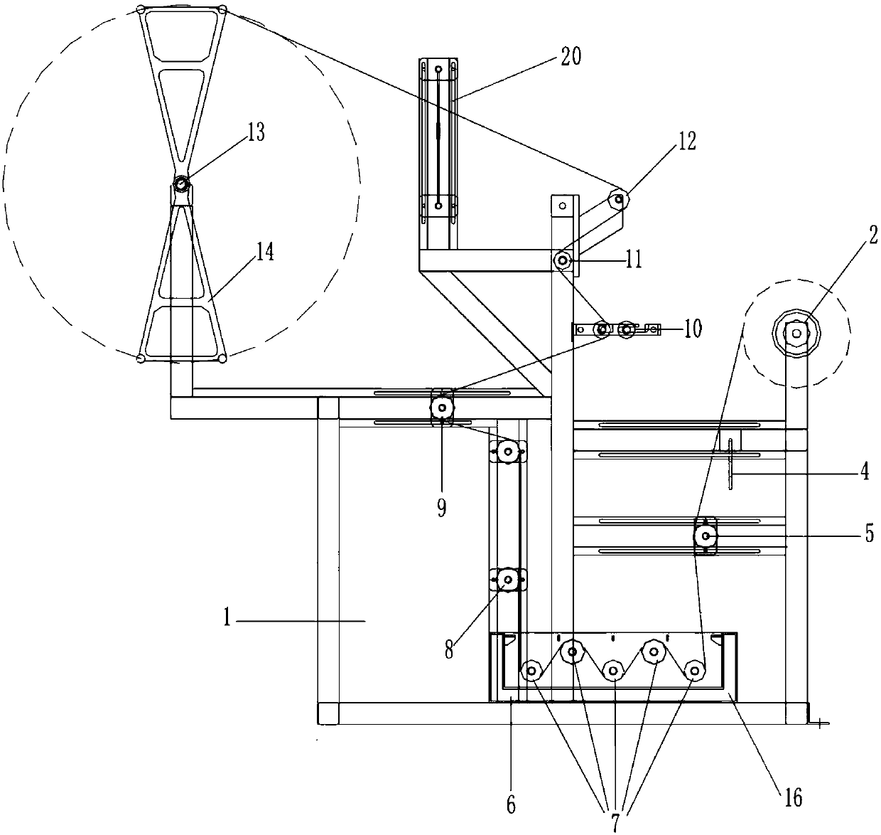 Method and device for impregnating carbon fiber tows