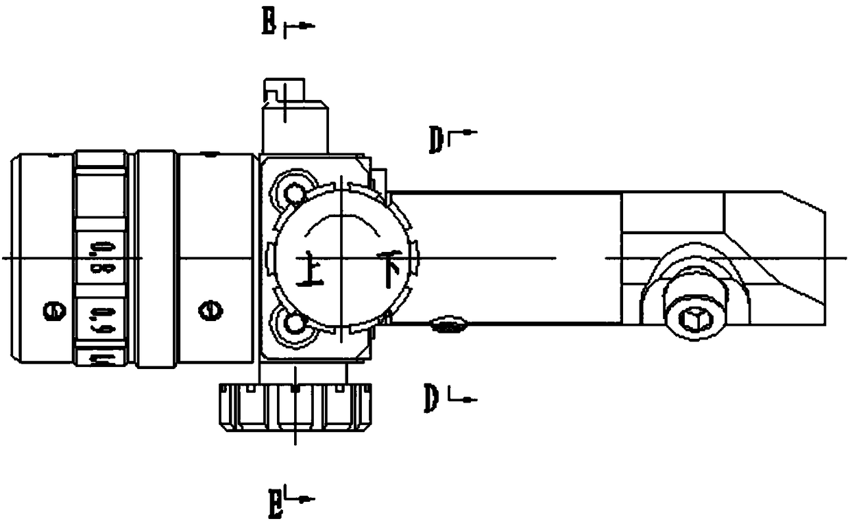 Adjustable gun aiming device