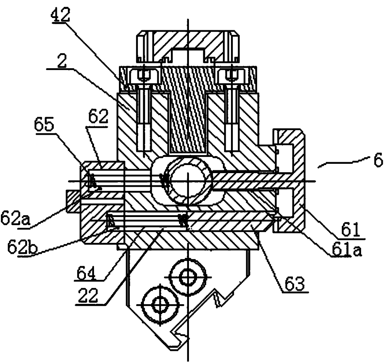 Adjustable gun aiming device