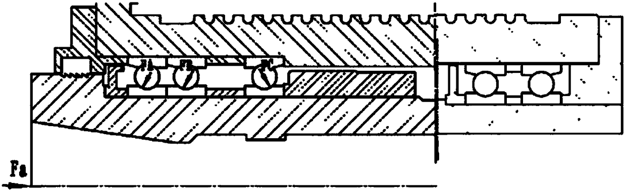 Method for evaluating pretightening force of spindle