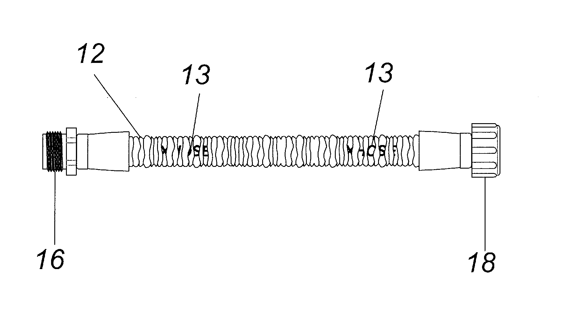 Expandable hose assembly