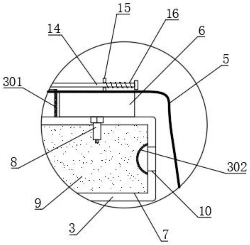 Hot floating type water surface oil stain adsorption floating disc