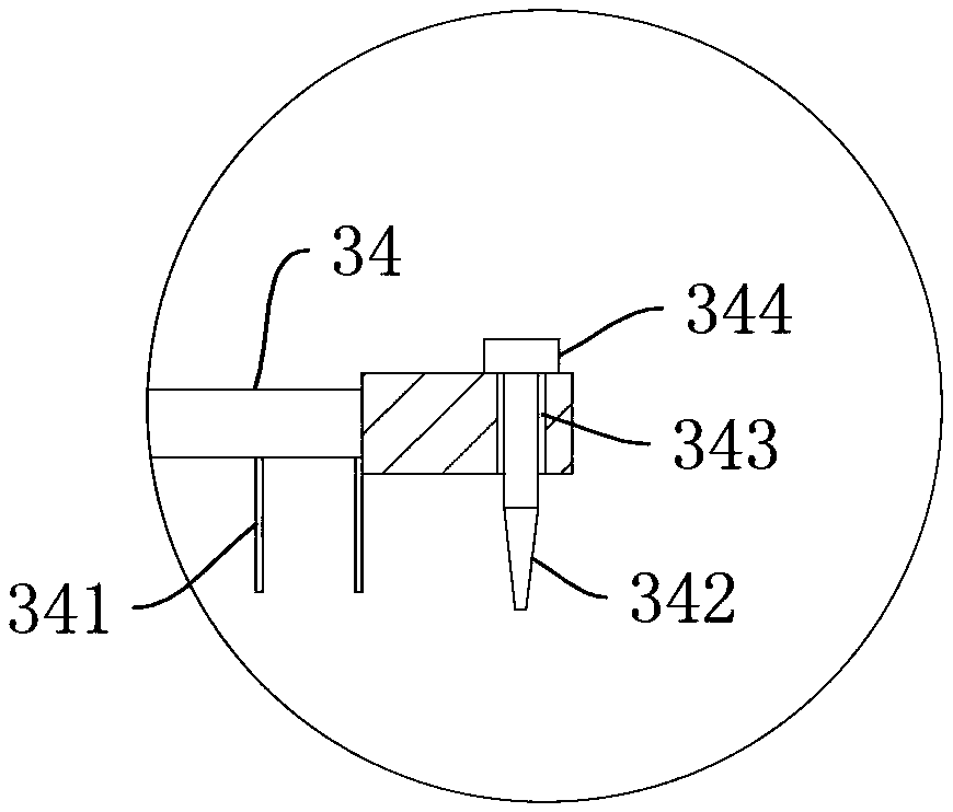 Forming production process for ceramic full-body tile adobe