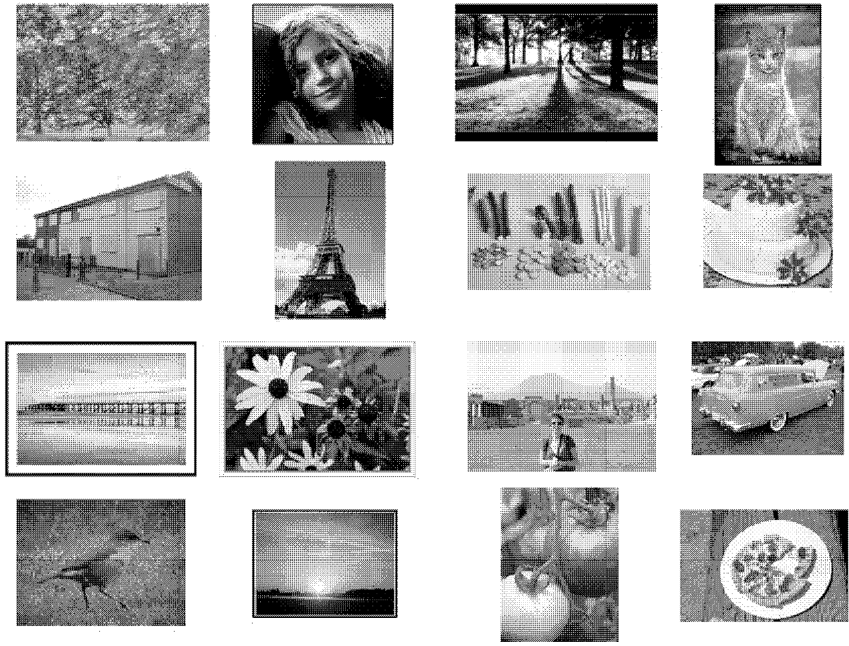 Large-scale image library retrieval method based on local similarity hash algorithm