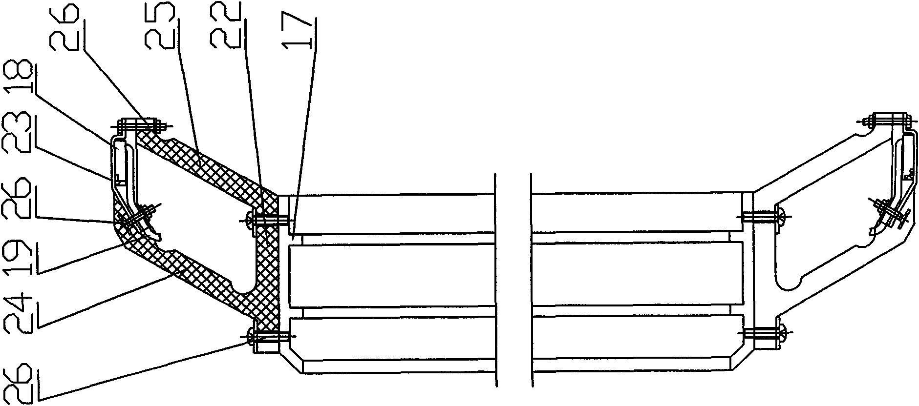 Pipeline defect and magnetic leakage detection device