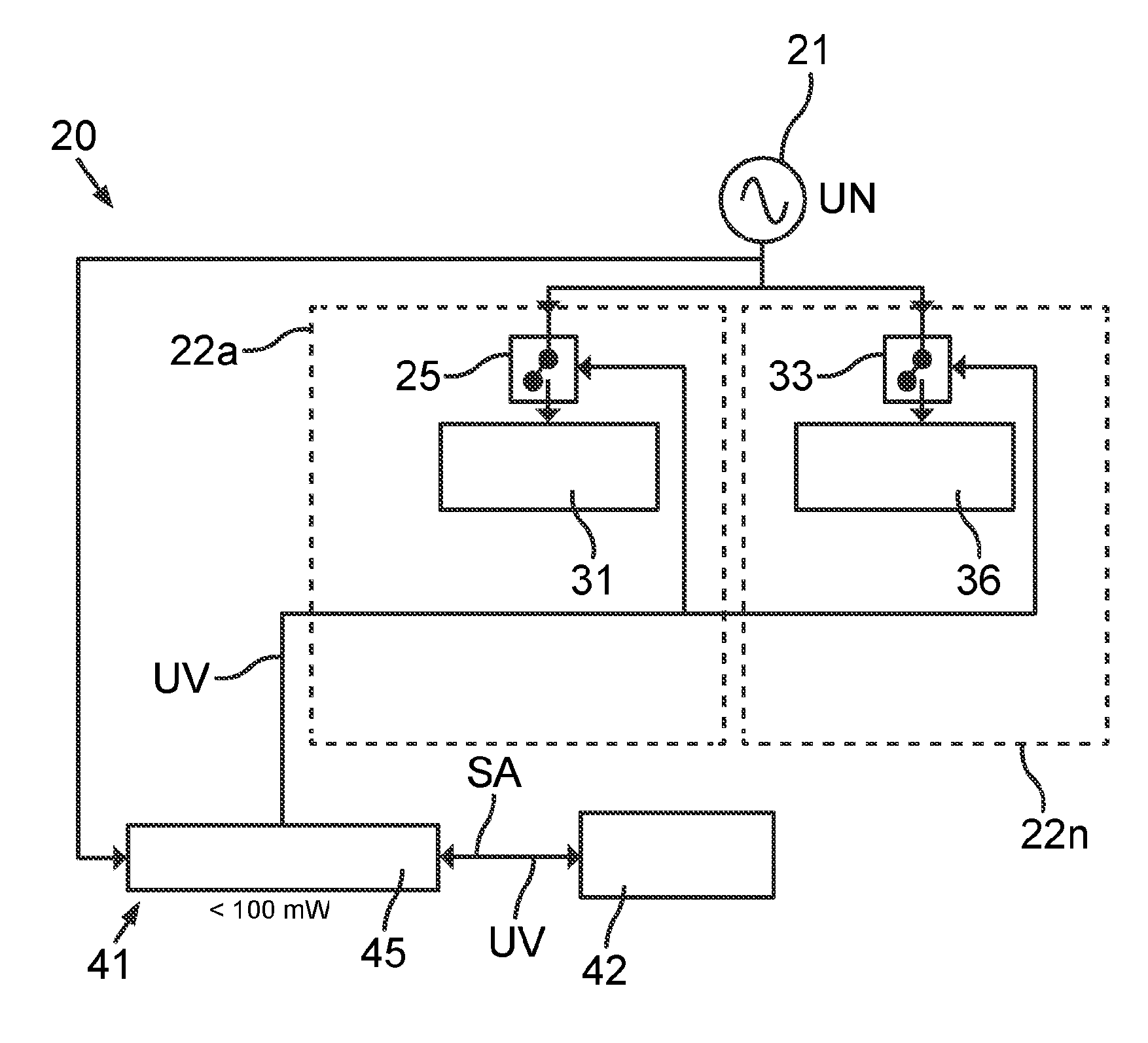 Domestic appliance having a stand-by mode and method for operating such a domestic appliance