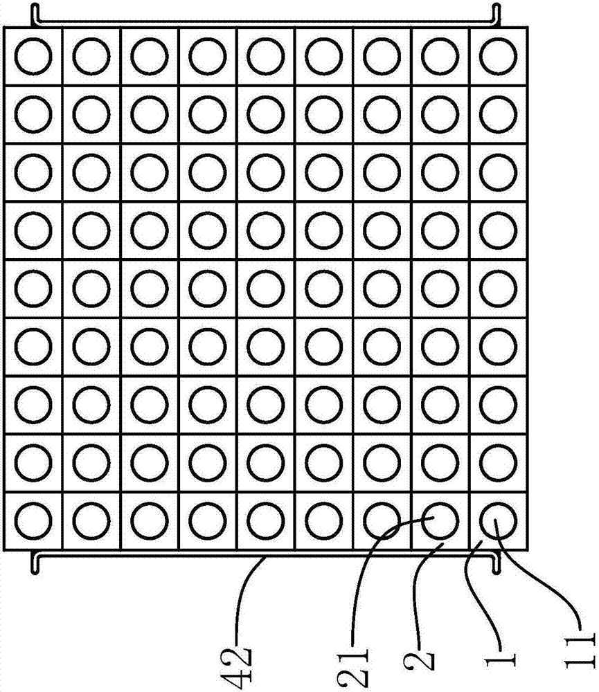 Blood sampling pipe frame and using method thereof