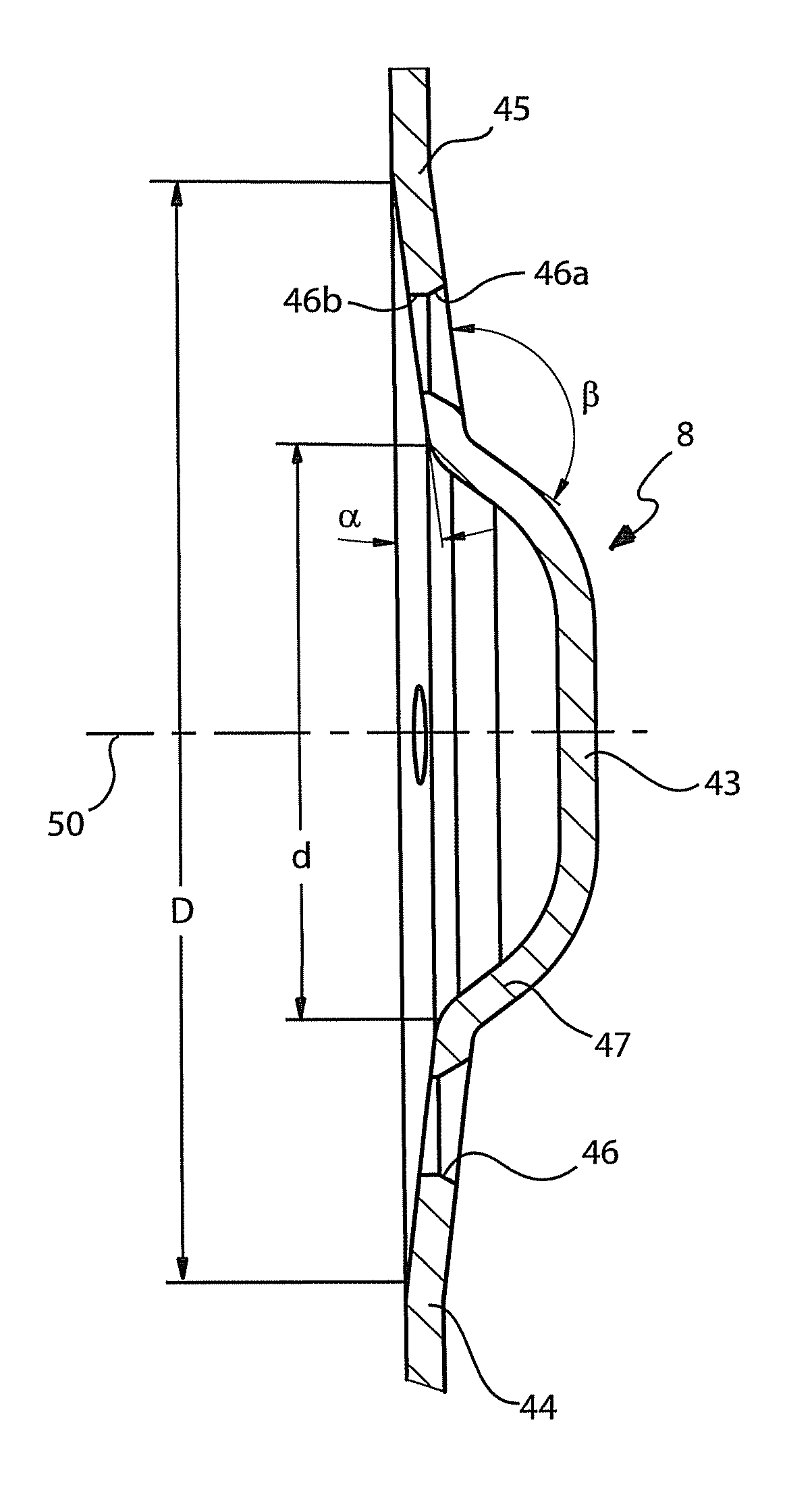 Disc for an agricultural implement