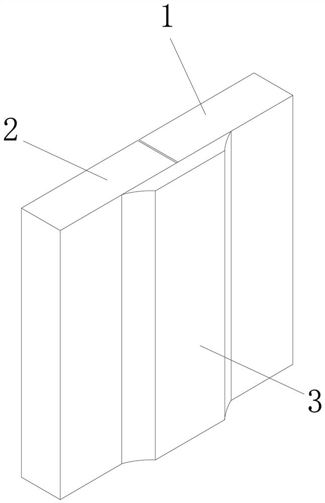 Bathroom decorative plate joint sealing structure