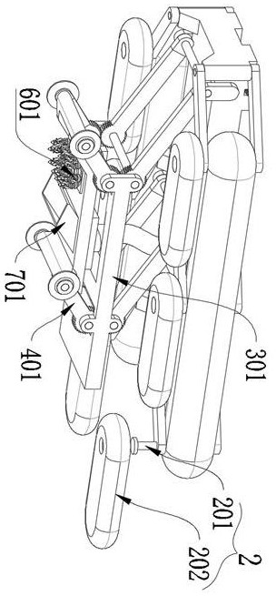 Water conservancy project rapid desilting device with stirring function