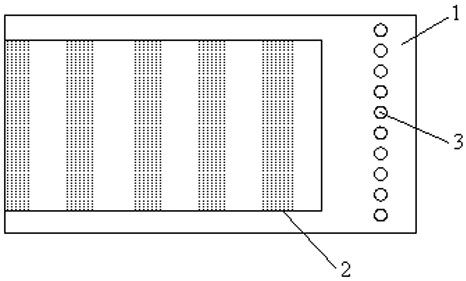 Method for controlling collapse of roof of cantilever beam by liquid explosion