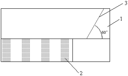 Method for controlling collapse of roof of cantilever beam by liquid explosion