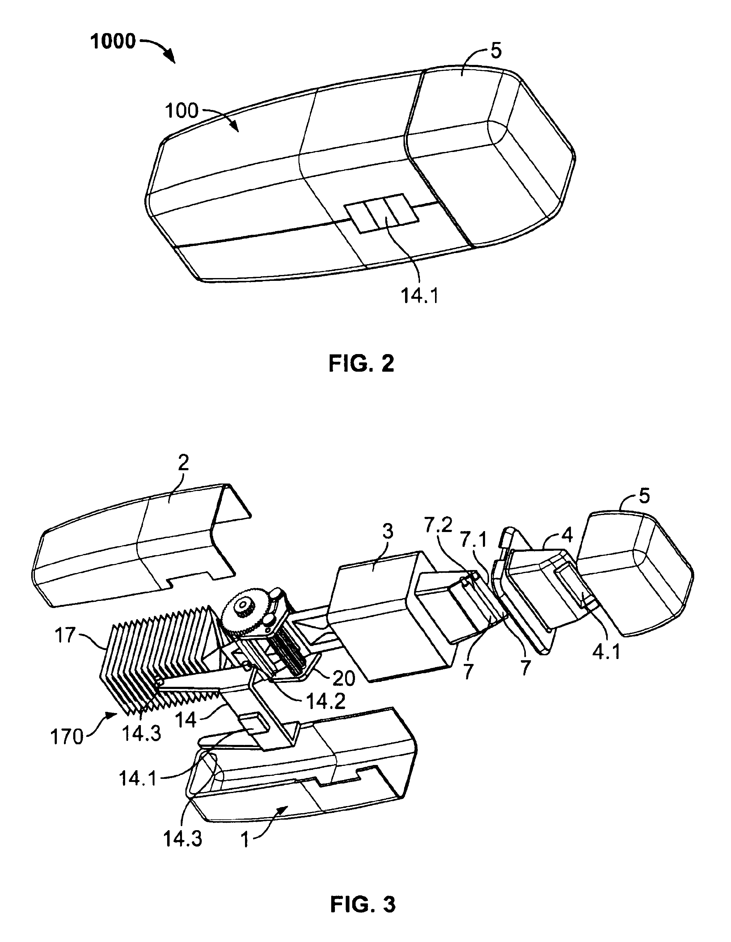 Medicament storage and delivery devices