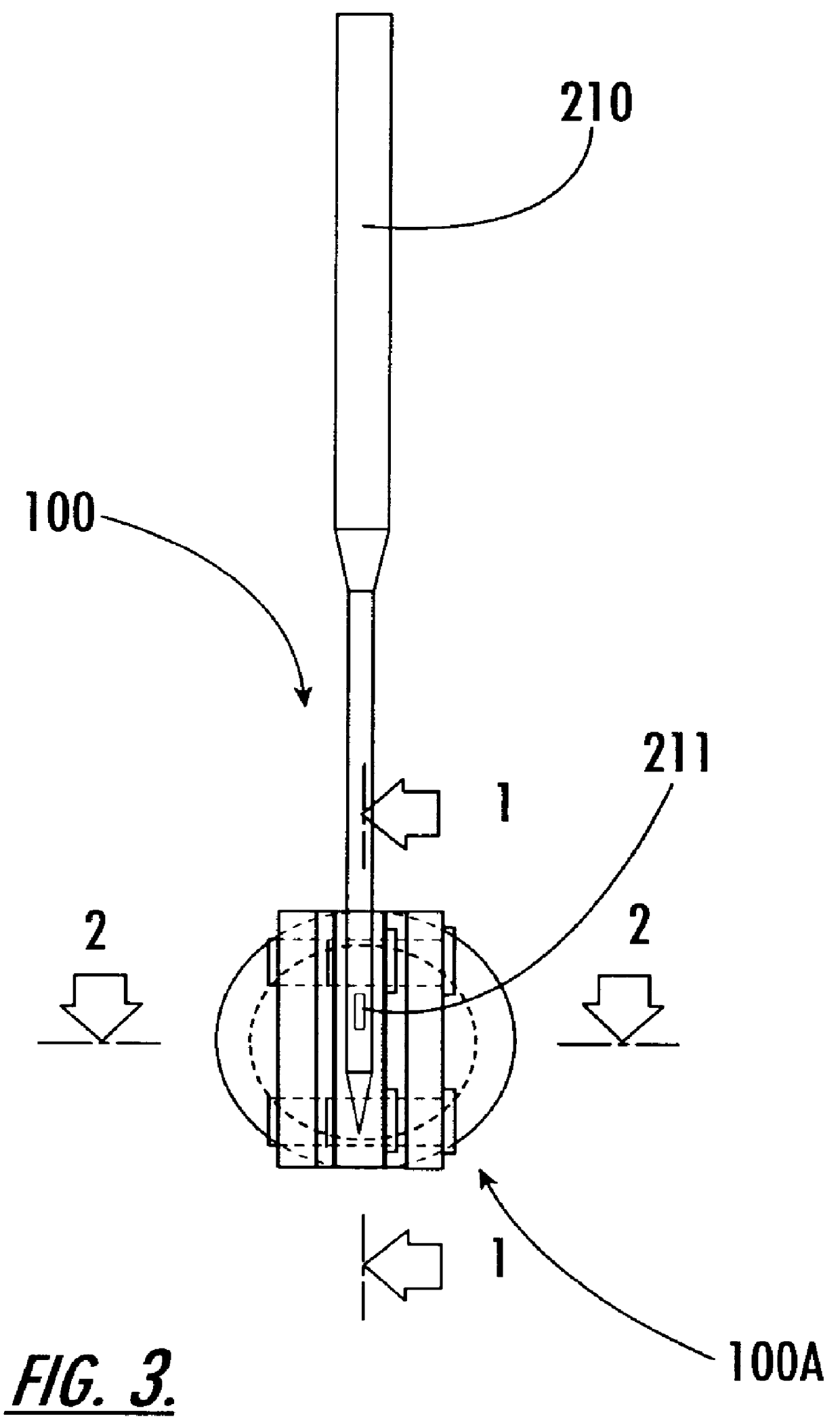 Threading apparatus for sewing machine