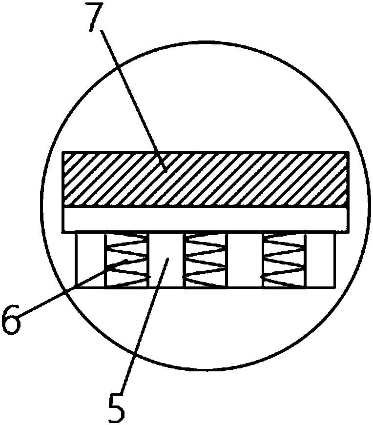 Optical cable fixing device used for optical cable welding box