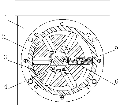 Heavy truck cab hydraulic hoisting radial plunger pump