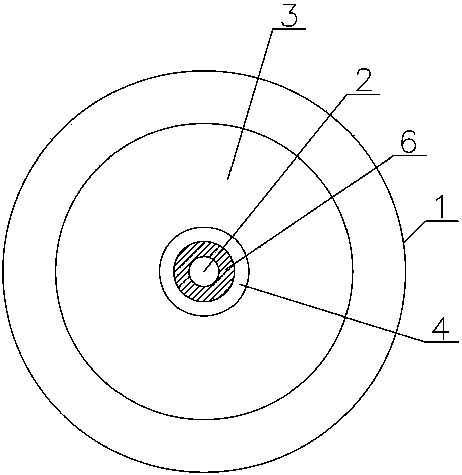 Combined pile foundation structure