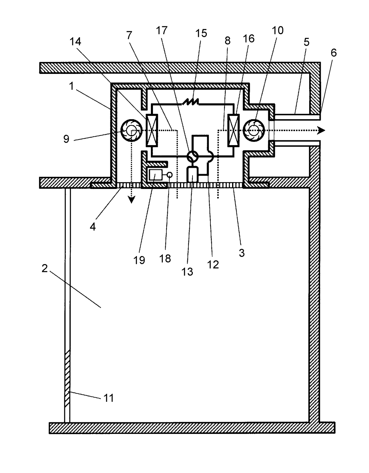 Bathroom air-conditioner