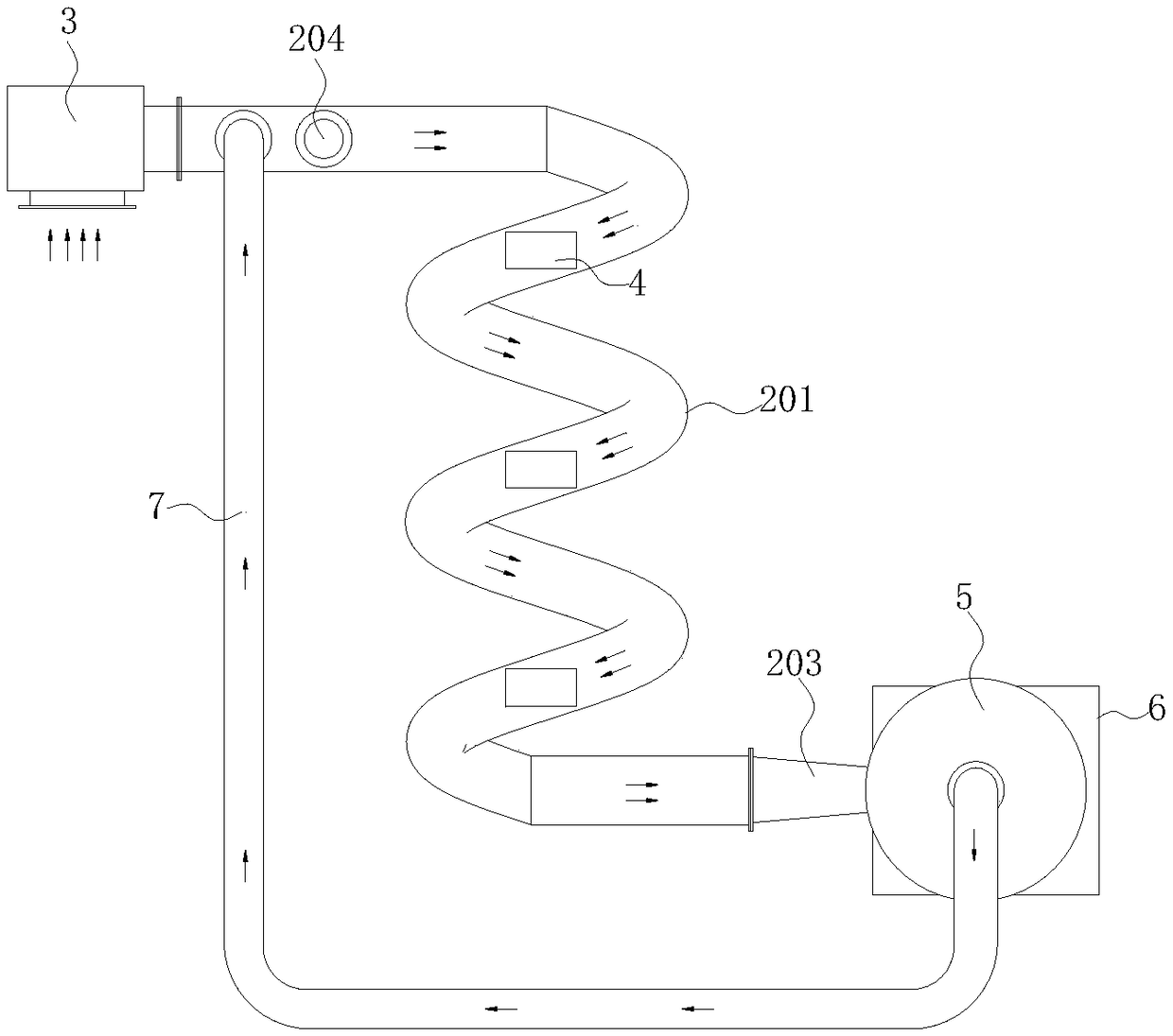 Hot air and microwave coupled drying equipment