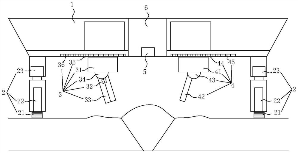 Weld joint treatment device