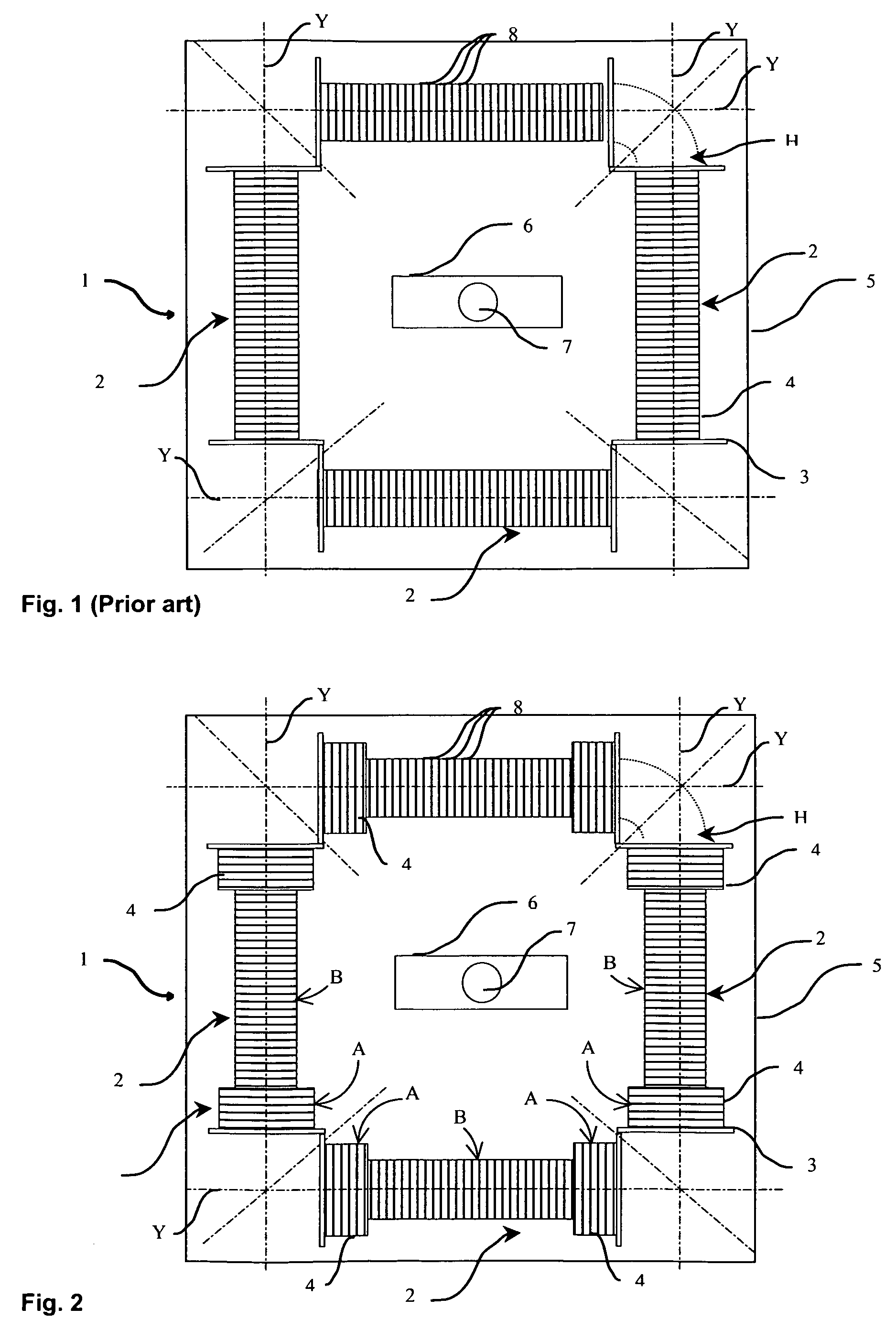 Electric current measuring device, current sensor, electric trip unit and breaking device comprising such a measuring device