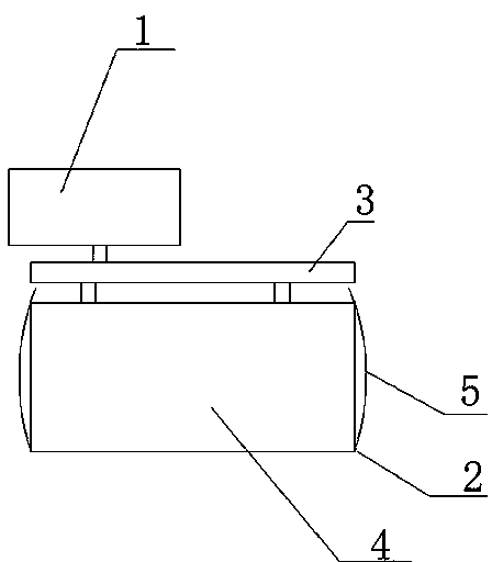 Spittoon trash can with amplifying circuit