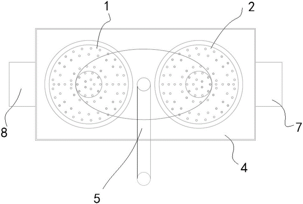 Automatic cleaning needle bed auxiliary equipment