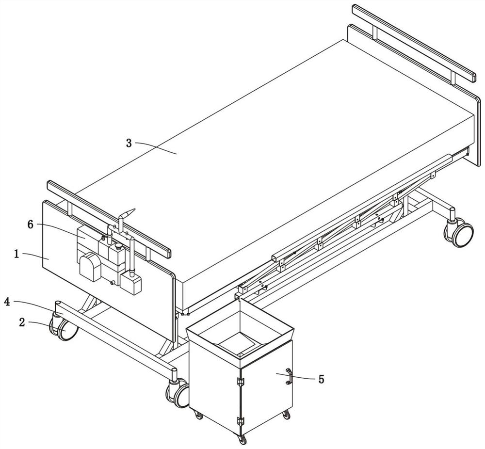 Percussion sputum excretion device for respiratory medicine department and use method