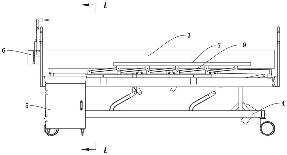 Percussion sputum excretion device for respiratory medicine department and use method