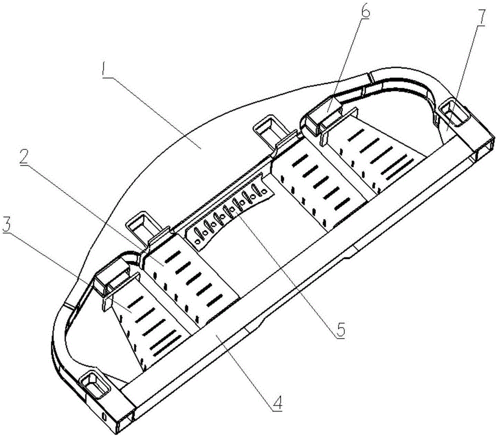 Novel anti-climbing energy absorbing device