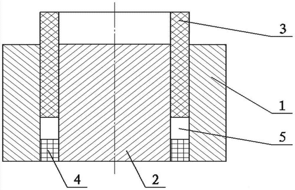 A polyether ether ketone modified polytetrafluoroethylene composite material, bearing cage and preparation method thereof